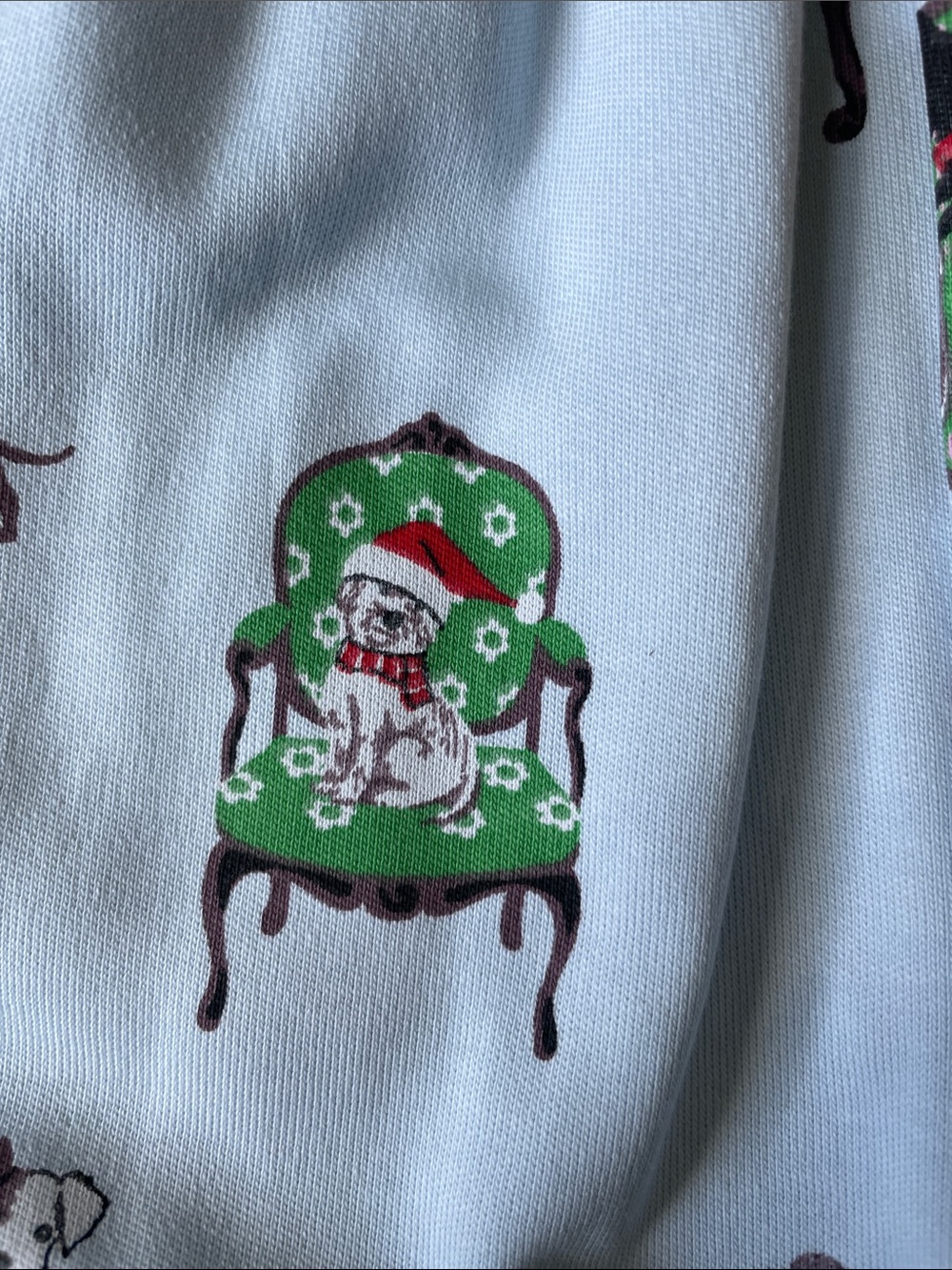 The Beaufort Bonnet Company Christmas Puppy Romper - Picture 5 of 8